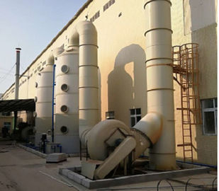 Hệ thống làm sạch không khí công nghiệp SEFA Ashrae SGS Với PVC trong suốt / Φ4000 M × 7.3m