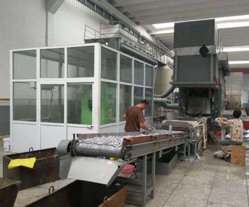 trường hợp công ty mới nhất về Thiết bị mạ kẽm nhúng nóng được giao cho nhà sản xuất lan can đường cao tốc tại Thái Lan