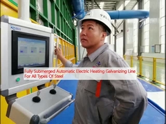 Đường dây gia công sưởi điện tự động hoàn toàn chìm cho tất cả các loại thép