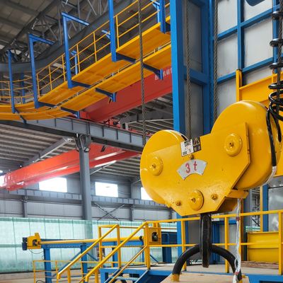 Đường sơn sơn nóng cho sợi kim loại 0-15m/min Tốc độ sơn