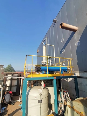 Hệ thống loại bỏ khói hóa học mạnh mẽ 1000m3/h Luồng không khí 900 Pa Tháp lọc cho công nghiệp