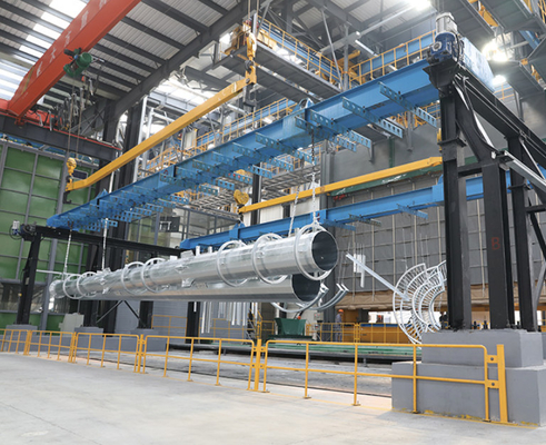 Màu tùy chỉnh 2.0 ~ 3.0mm Độ chính xác kiểm soát nhiệt độ Hot Dip Galvanizing Line
