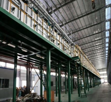 Thiết bị nhúng nóng tự động được điều khiển bởi PLC thân thiện với môi trường với 55000 hoặc 110000 bộ