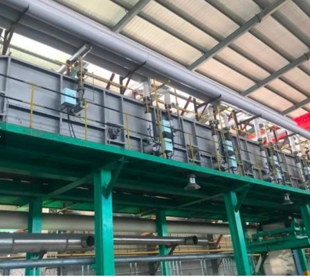 Zinc Tank Hot Dip Galvanizing Line PLC Với Hệ thống điều khiển sưởi ấm